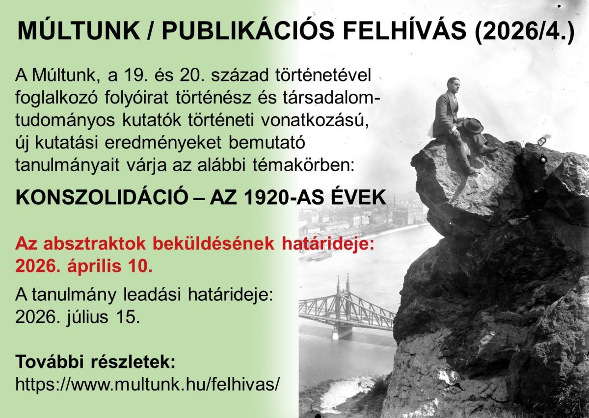 Konszolidáció – az 1920-as évek